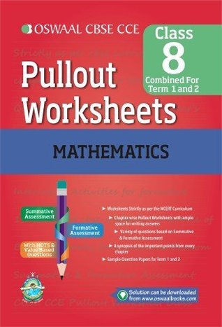 ce1df] @D.o.w.n.l.o.a.d@ Oswaal CBSE CCE Pullout Worksheets Mathematics for Class 8 - Panel of Experts #e.P.u.b@