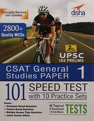 95399] *D.o.w.n.l.o.a.d% CSAT General Studies Paper 1 (IAS Prelims) 101 Speed Tests Practice Workbook with 10 Practice Sets - Disha Experts !P.D.F~