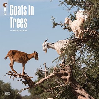 [cf756] #R.e.a.d* *O.n.l.i.n.e* Goats in Trees 2018 12 x 12 Inch Monthly Square Wall Calendar, Best Calendar Funny Farm Animals -  *P.D.F!