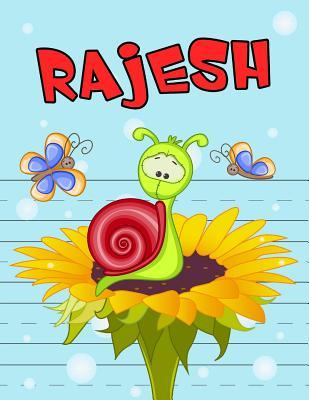 [55a87] !R.e.a.d# #O.n.l.i.n.e% Rajesh: Personalized Book with Child's Name for Boys, Primary Writing Tablet for Kids Learning to Write, 65 Sheets of Practice Paper, 1 Ruling, Preschool, Kindergarten, 1st Grade, Book Size 8 1/2 X 11 -  !PDF^