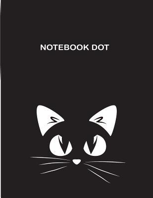 [55c19] #Download^ Notebook Dot: Black Cat Background : Notebook Journal Diary, 110 Pages, 8.5 X 11 -  ^PDF%