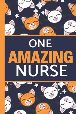 [7e531] %Read^ ~Online# One Amazing Nurse: Cute Cats and Stars: Lightly Lined, Perfect for Notes, Journaling, Mother's Day and Birthdays -  #ePub!