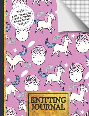 [5a5ef] *R.e.a.d* Knitting Journal: Pink, Purple Unicorns and Stars Knitting Journal to Write in, Half Lined Paper, Half Graph Paper (4:5 Ratio) Knitting Gifts for Women - Woolly Publishers %ePub!
