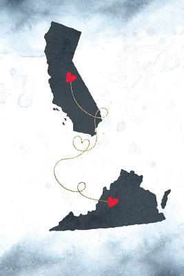 [8dfff] ~F.u.l.l.% %D.o.w.n.l.o.a.d* California & Virginia: Long Distance Out of State Notebook - Blank Lines -  #PDF^
