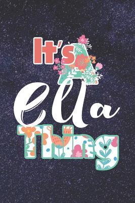 [dd331] ^Download@ It's Ella Thing: First Name Funny Sayings Personalized Customized Names Women Girl Mother's day Gift Notebook Journal -  ~e.P.u.b*