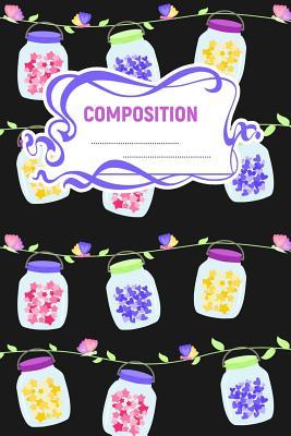 [bfae8] ^Read* %Online# Composition: A 6x9 Inch Matte Softcover Paperback Notebook Journal With 120 Blank Lined Pages - Cursive Paper- Hearts, Hanging Jars, Butterflies -  #P.D.F!