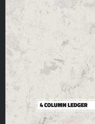 [95ae1] #Full* @Download@ 4 Column Ledger: Accounting Book for Bookkeeping and Expense Tracking - 120 Pages, 8.5 x 11 - Soft Marble Print Cover - Wholesome Accounting *e.P.u.b^
