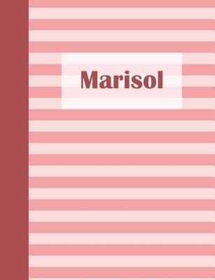 [c56b2] *Full^ ^Download# Marisol: Personalized Composition Book School Notebook, College Ruled (Lined) Journal, Pastel Pink Stripe Pattern with First Name - Namester Publishing ~ePub^