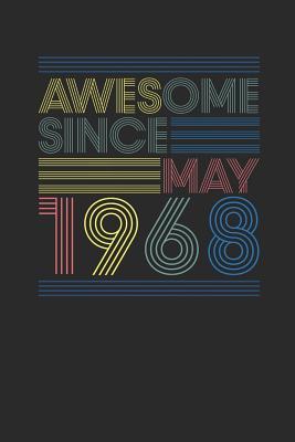 [286d7] !Download% Awesome Since May 1968: Graph Paper Notebook - Happy Birthday Gift or Happy Anniversary Gift Idea - Awesome Publishing @P.D.F%