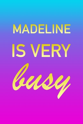 a5abb] !D.o.w.n.l.o.a.d% Madeline: I'm Very Busy 2 Year Weekly Planner with Note Pages (24 Months) Pink Blue Gold Custom Letter M Personalized Cover 2020 - 2022 Week Planning Monthly Appointment Calendar Schedule Plan Each Day, Set Goals & Get Stuff Done - Imverybusy Planners !e.P.u.b#
