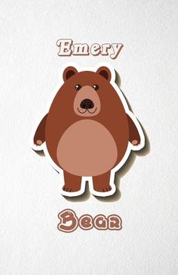 [ad42a] !R.e.a.d% Emery Bear A5 Lined Notebook 110 Pages: Funny Blank Journal For Wide Animal Nature Lover Zoo Relative Family Baby First Last Name. Unique Student Teacher Scrapbook/ Composition Great For Home School Writing - Whisk Man Motiva Popular College Modern !ePub*